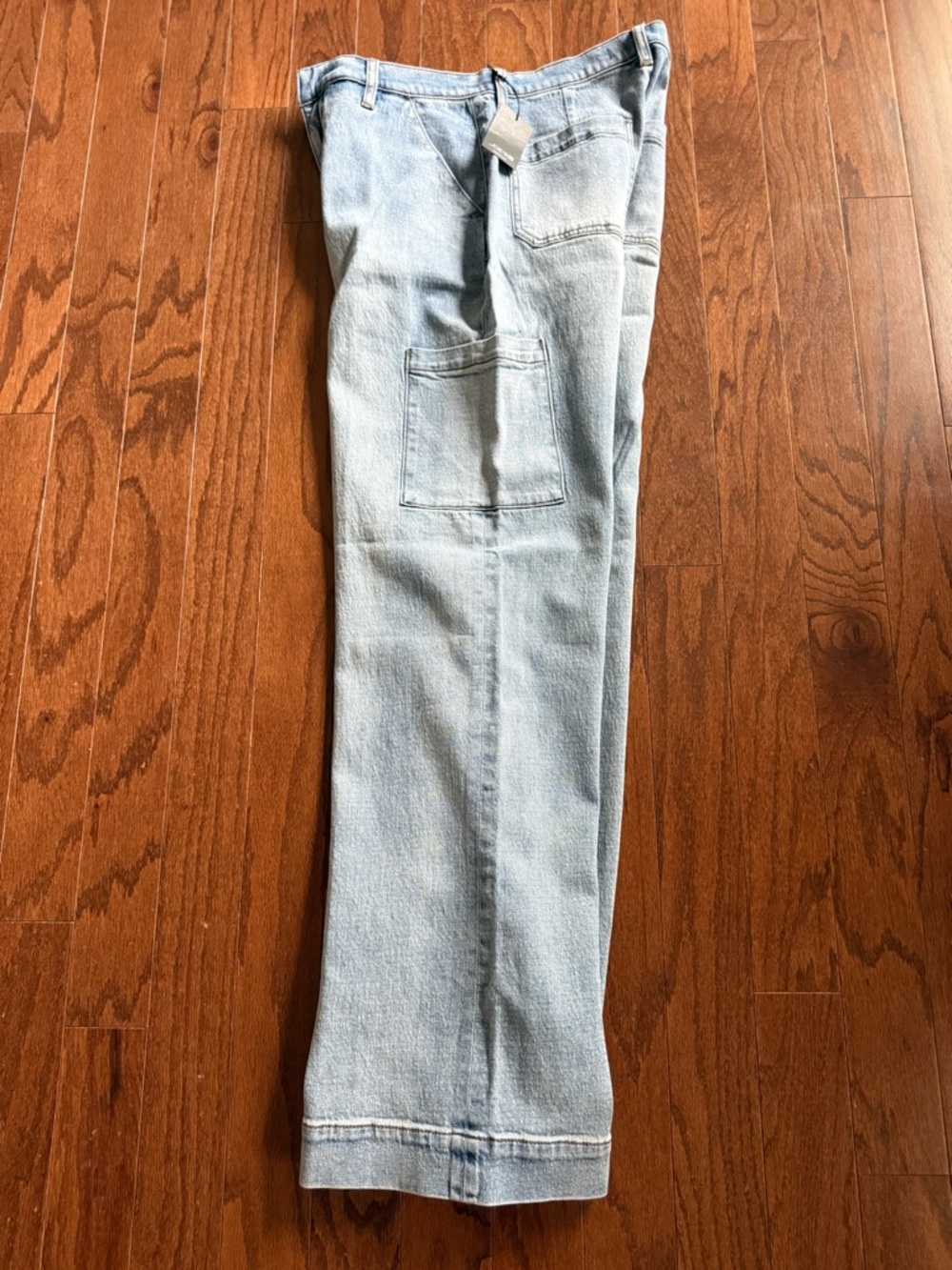 Joes Light Blue Denim Cargo Jeans women’s size 31 new with tags